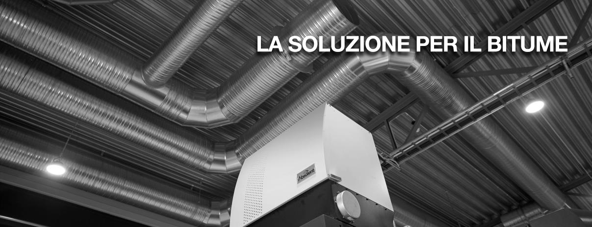 la soluzione Absolent per il bitume